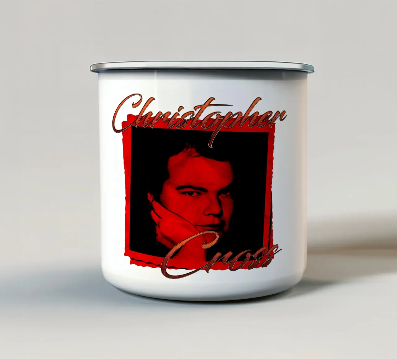 Croce a vela Christopherrr tazza in smalto da igoshdesigns