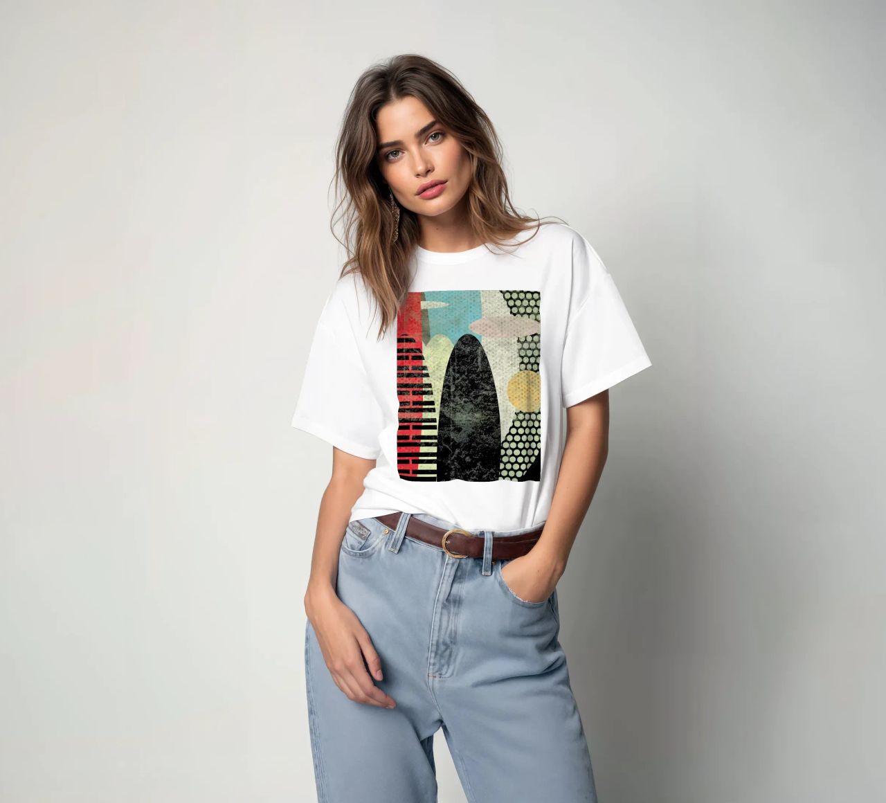 Abstraction t-shirt by Metron