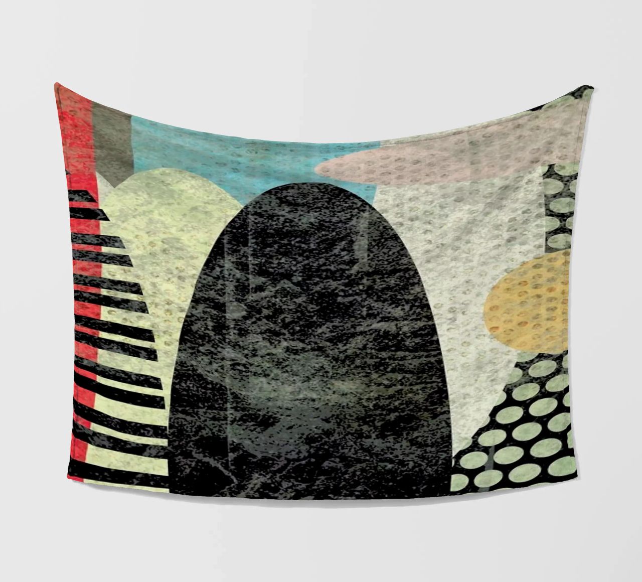 Abstraction fleece blanket by Metron