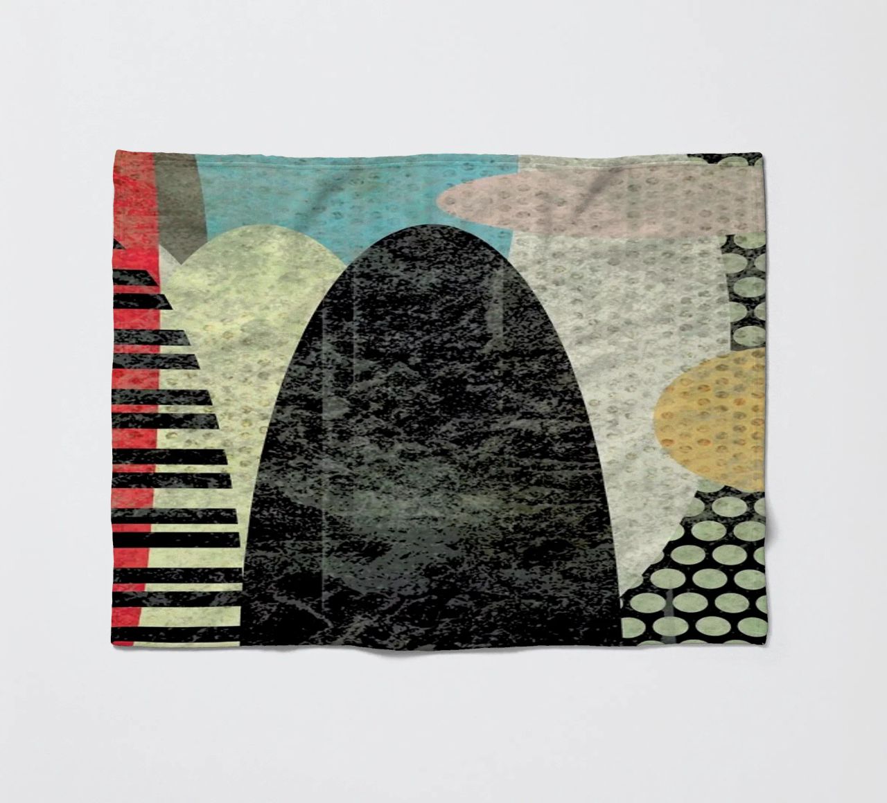 Abstraction fleece blanket by Metron