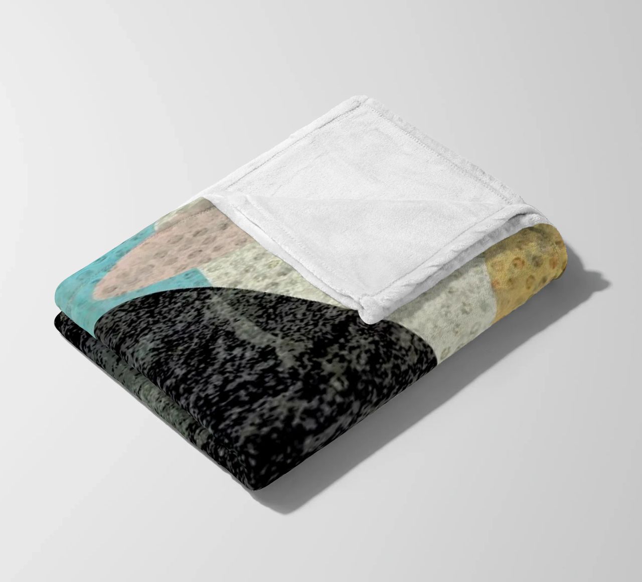 Abstraction fleece blanket by Metron