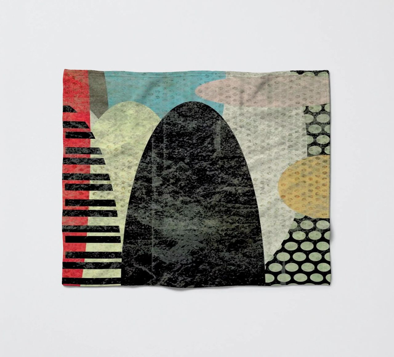 Abstraction fleece blanket by Metron