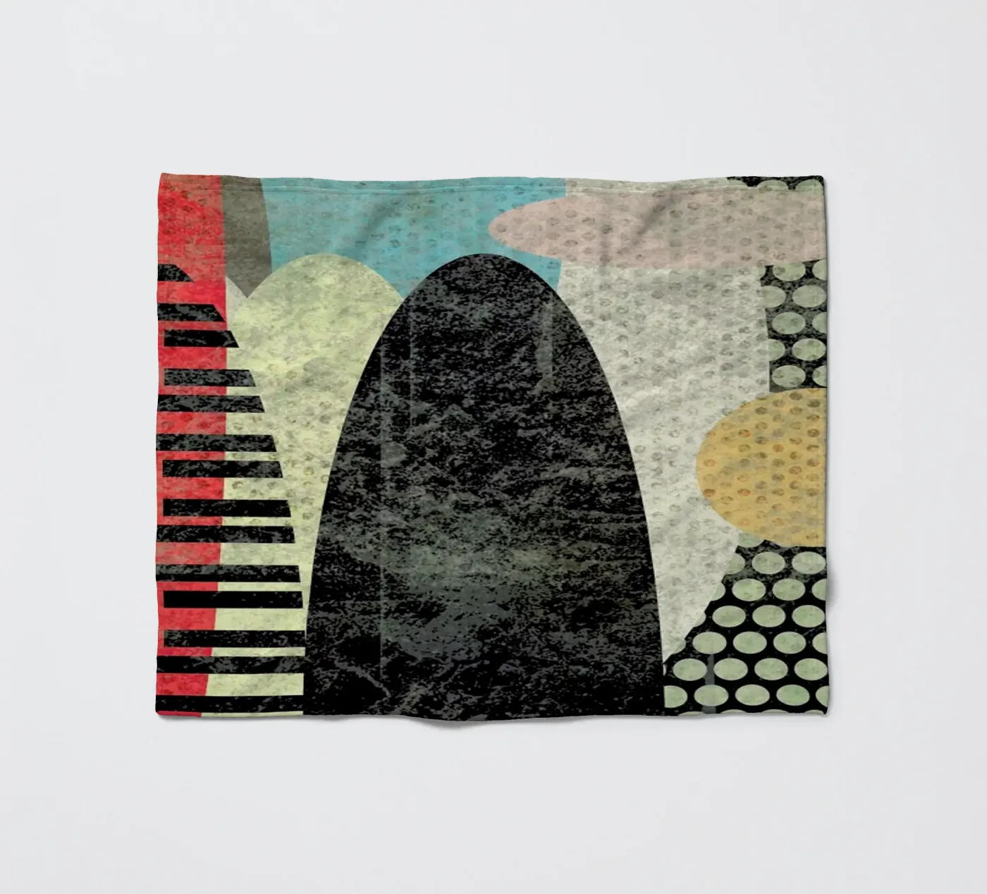 Abstraction fleecedeken van Metron