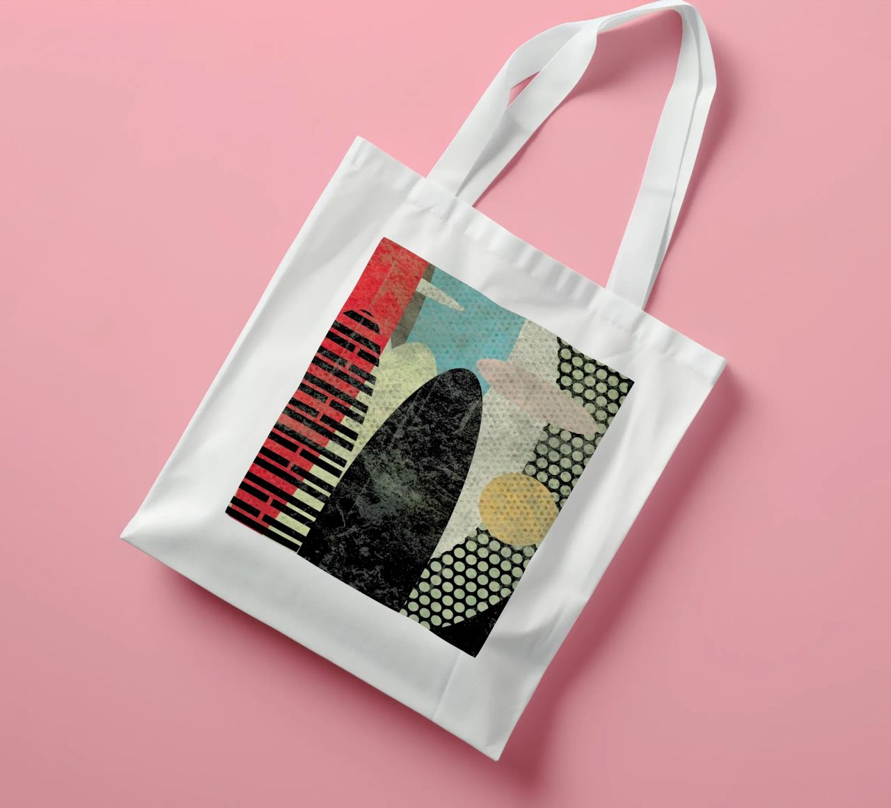 Abstraction borsa in juta da Metron