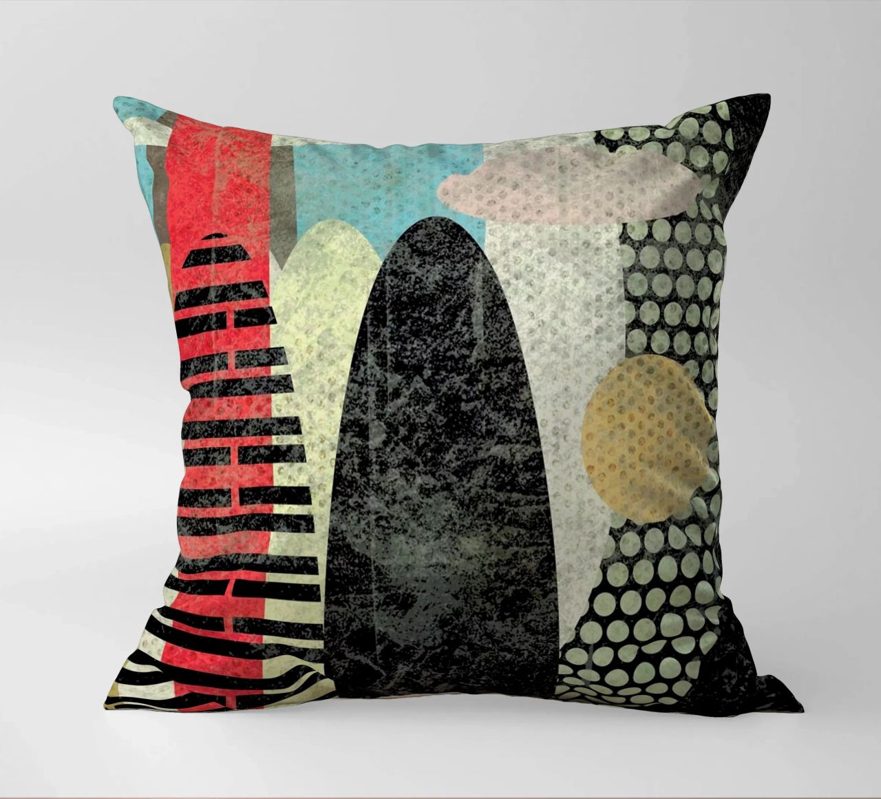 Abstraction decorative cushion by Metron