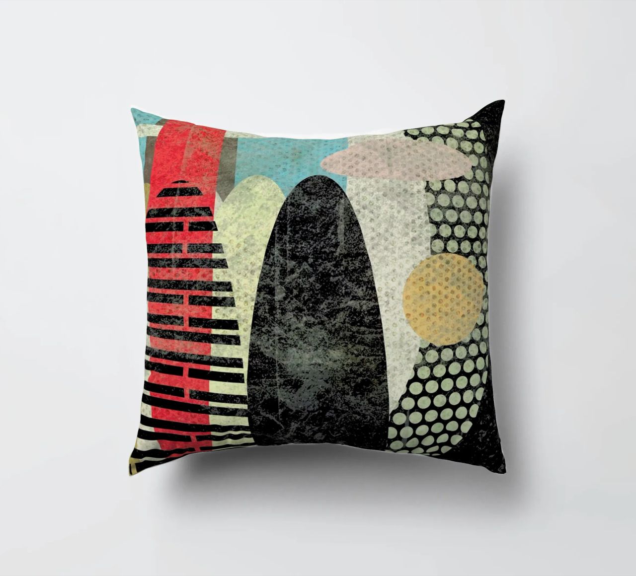 Abstraction decorative cushion by Metron