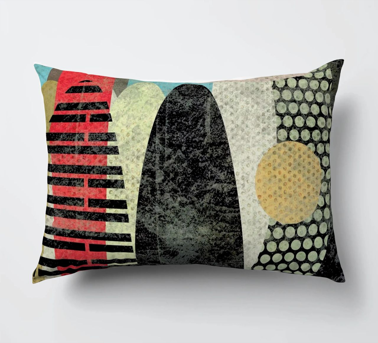 Abstraction decorative cushion by Metron