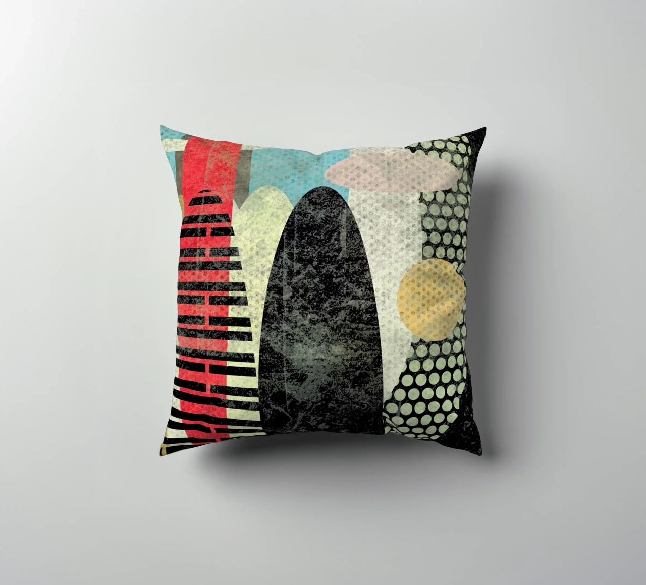 Abstraction decorative cushion by Metron