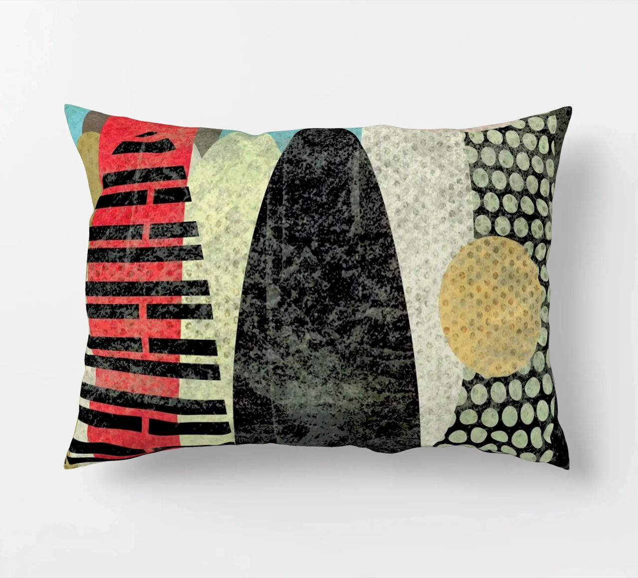Abstraction decorative cushion by Metron