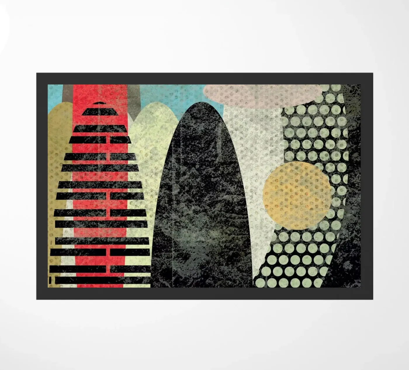 Abstraction deurmat van Metron
