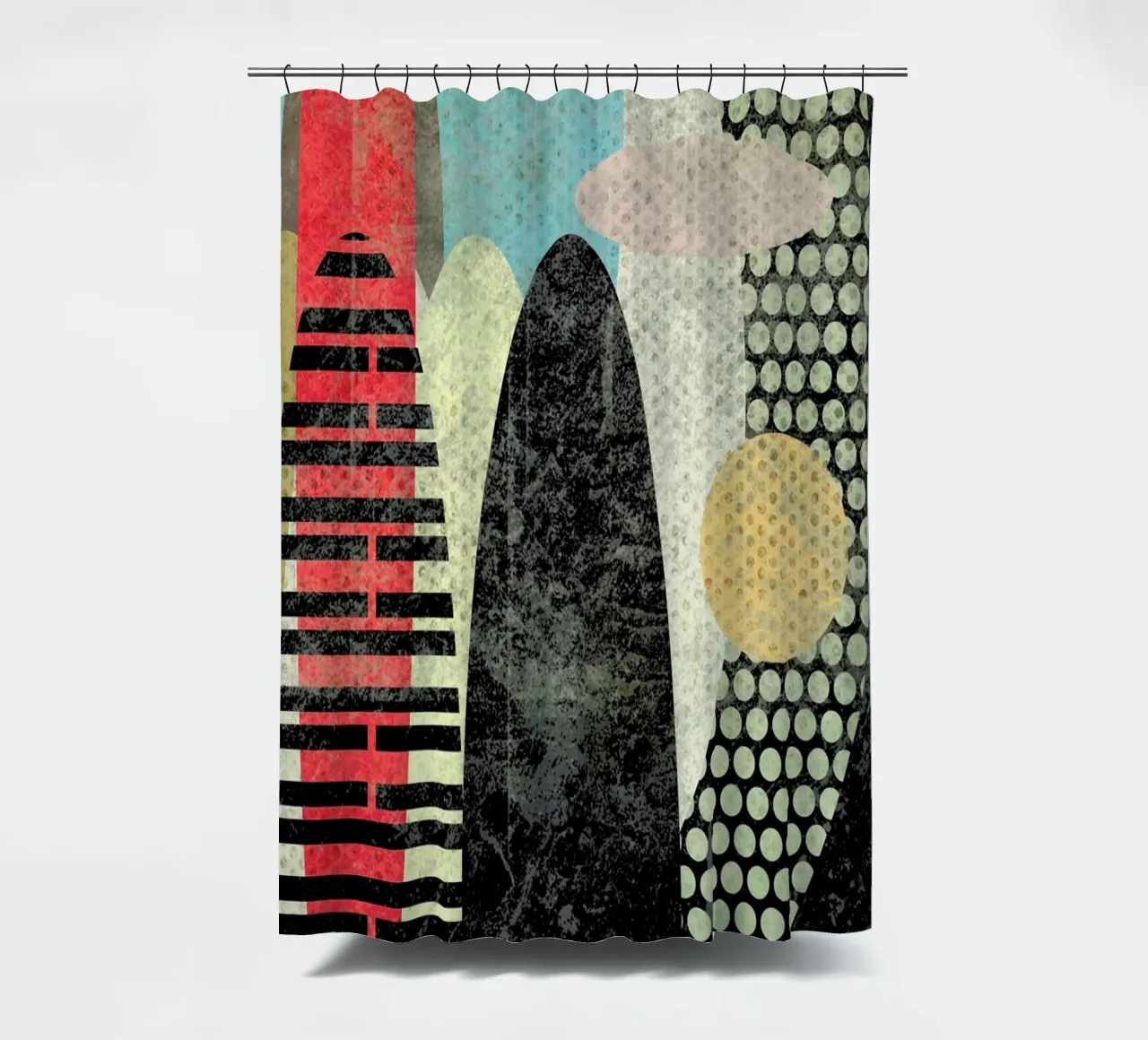 Abstraction tenda da doccia da Metron