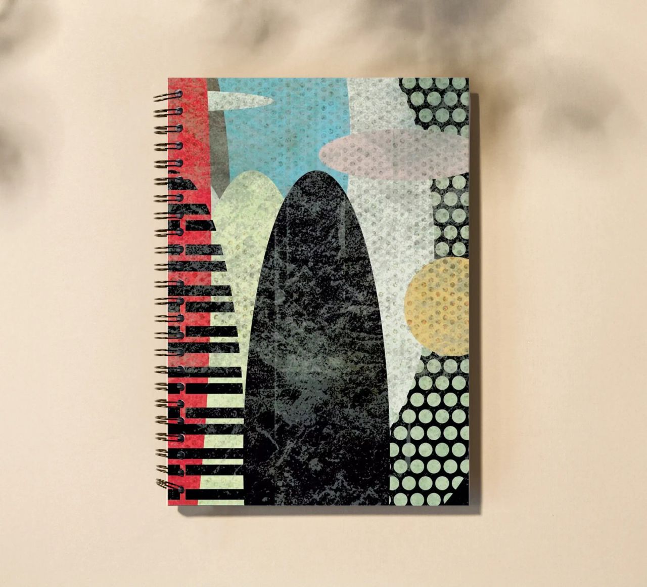Abstraction spiral notebook by Metron
