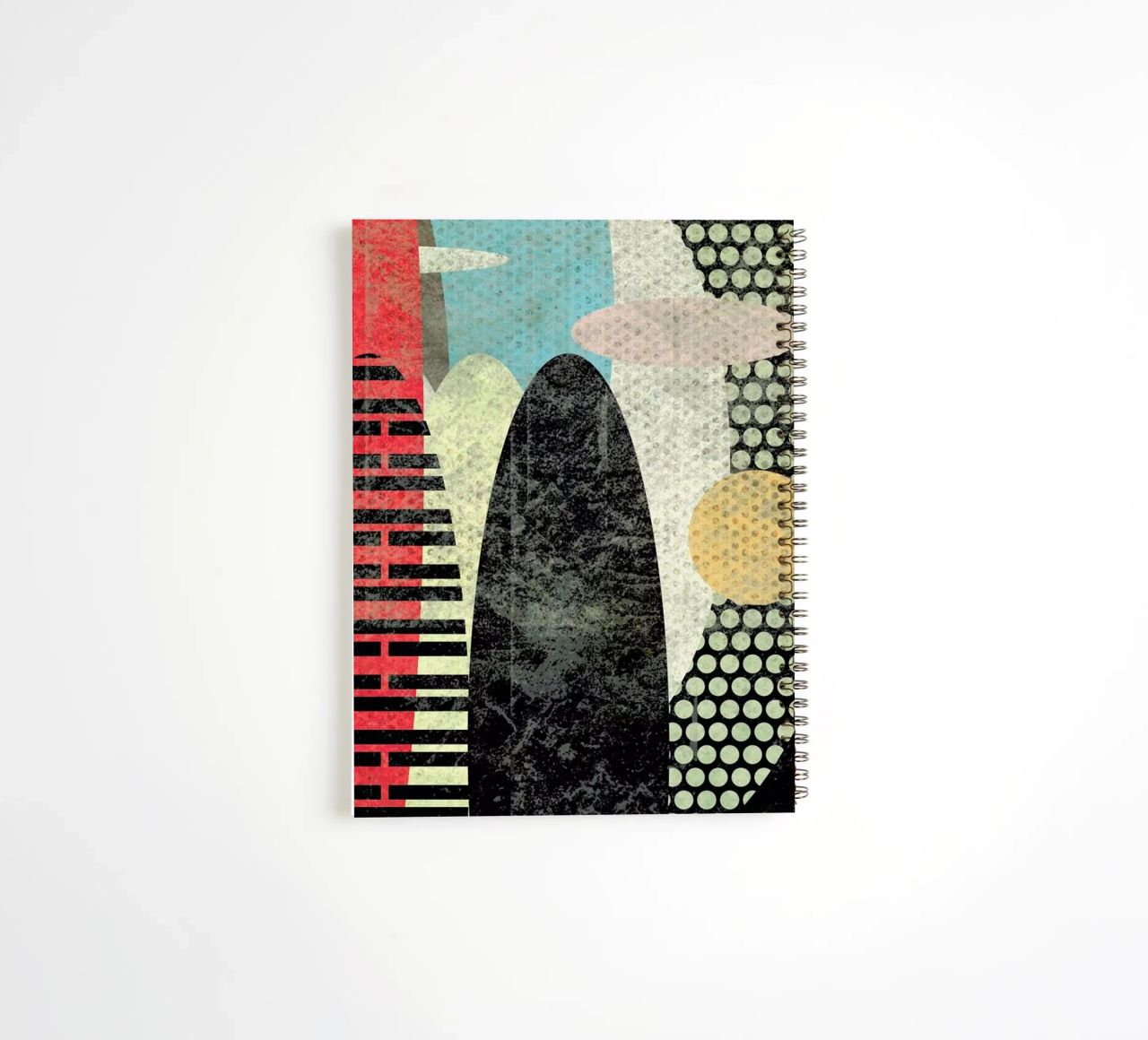 Abstraction spiral notebook by Metron