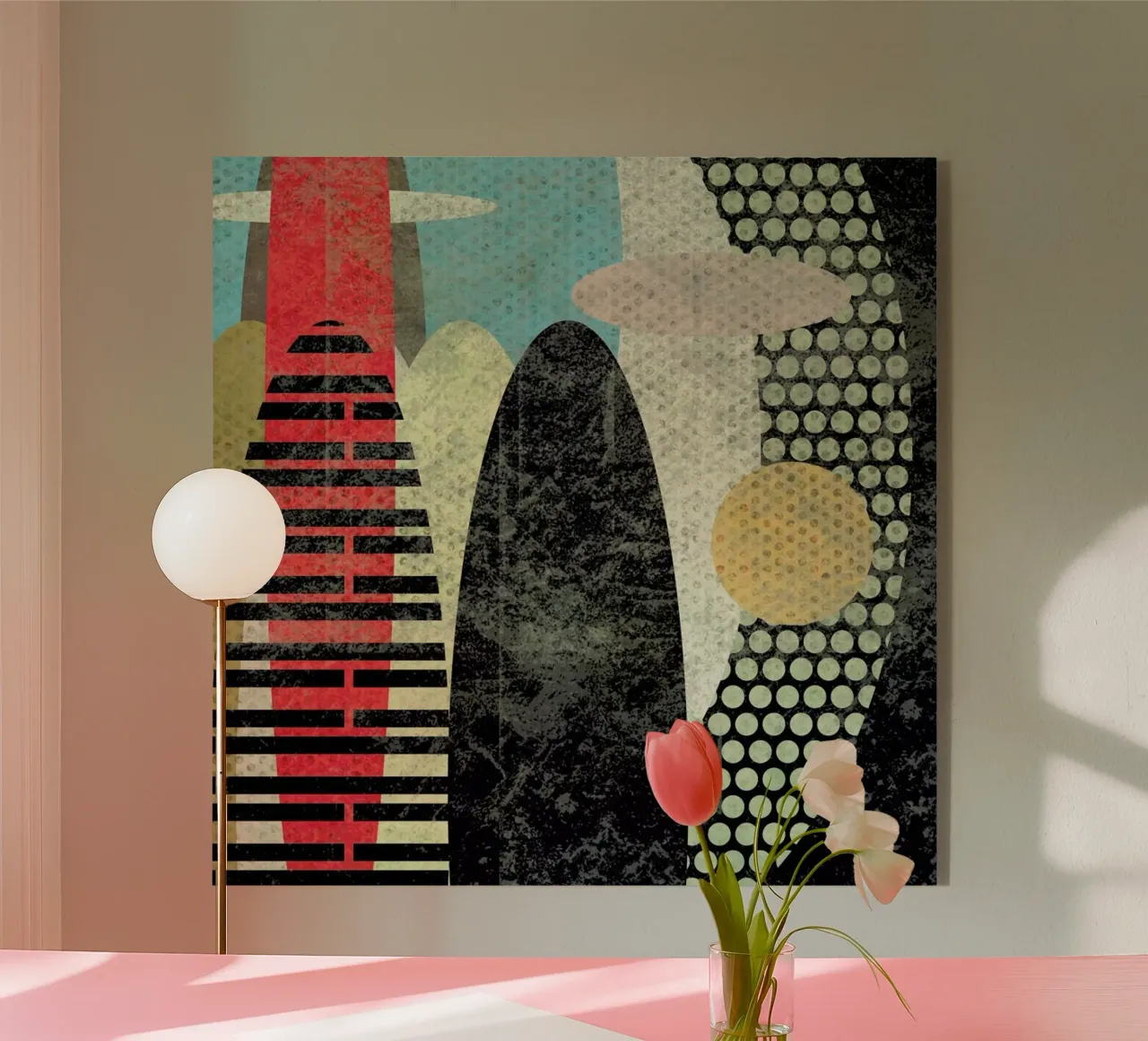 Abstraction plexiglass da Metron