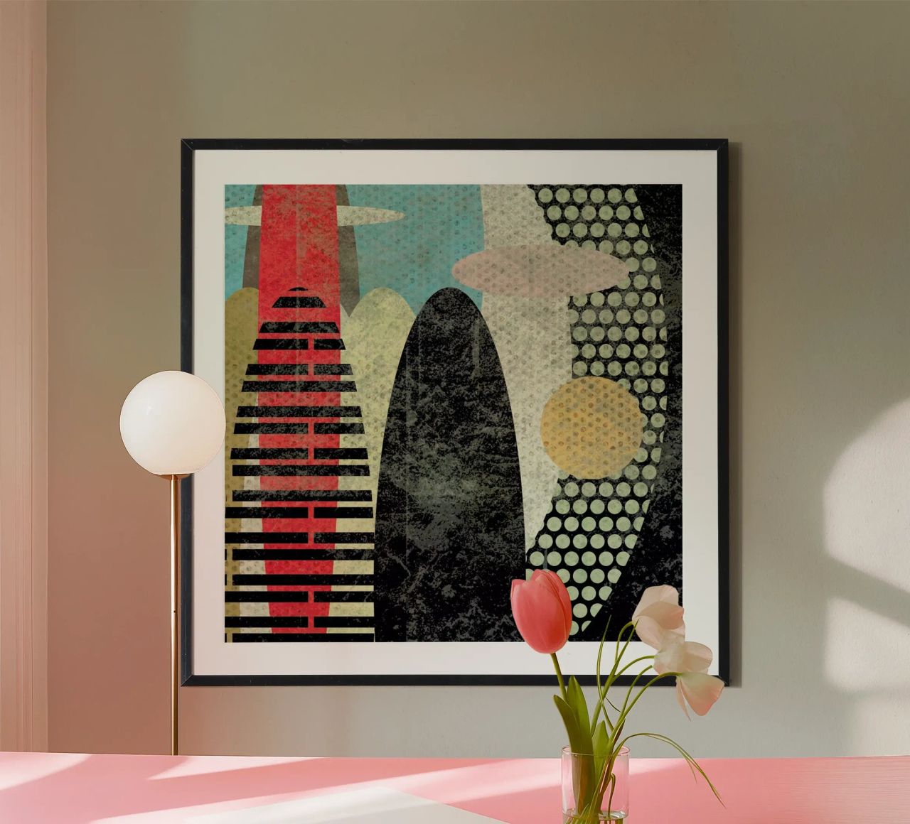 Abstraction poster by Metron