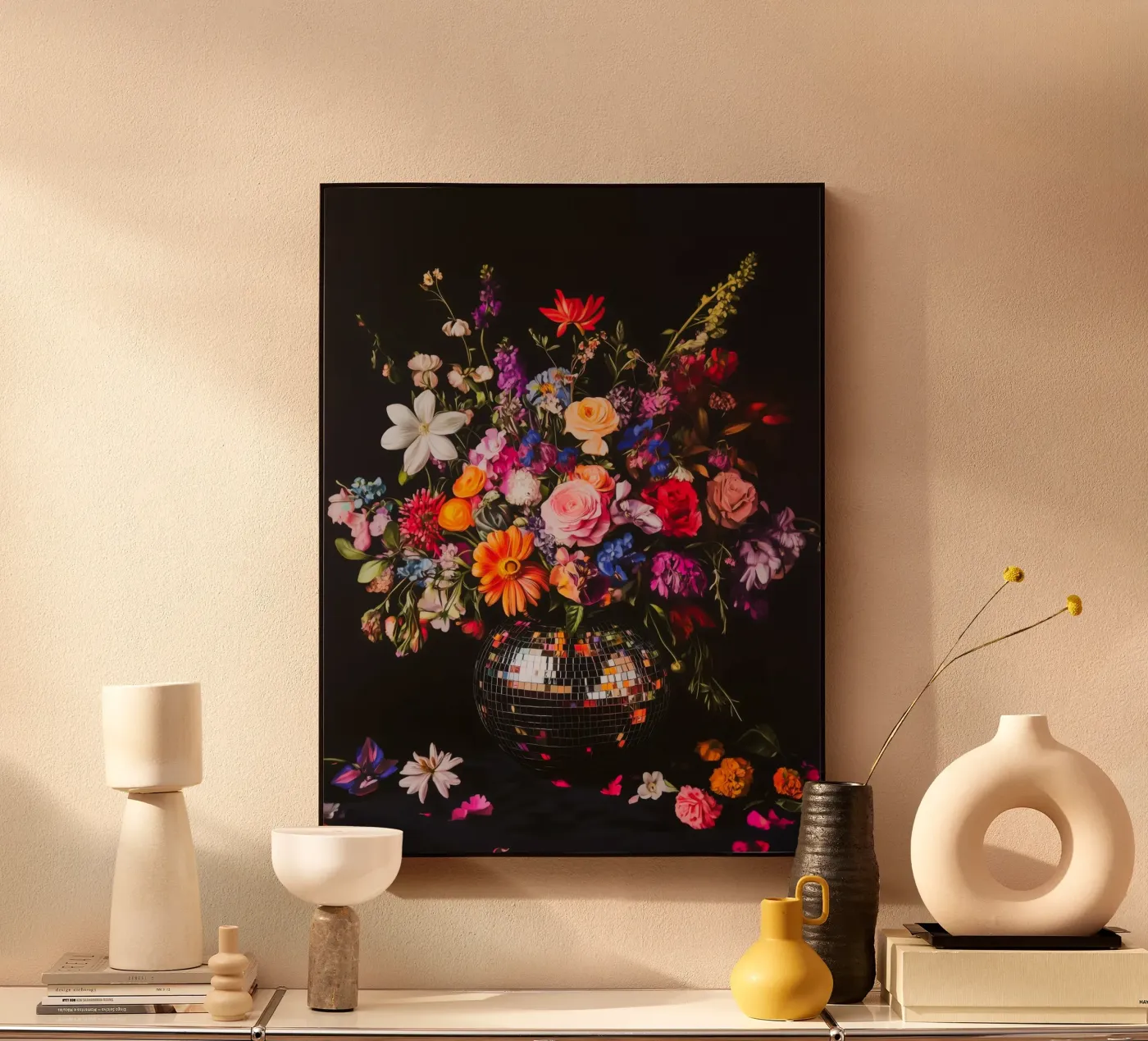 Discoblumen plexiglas de Katja Stehle Design