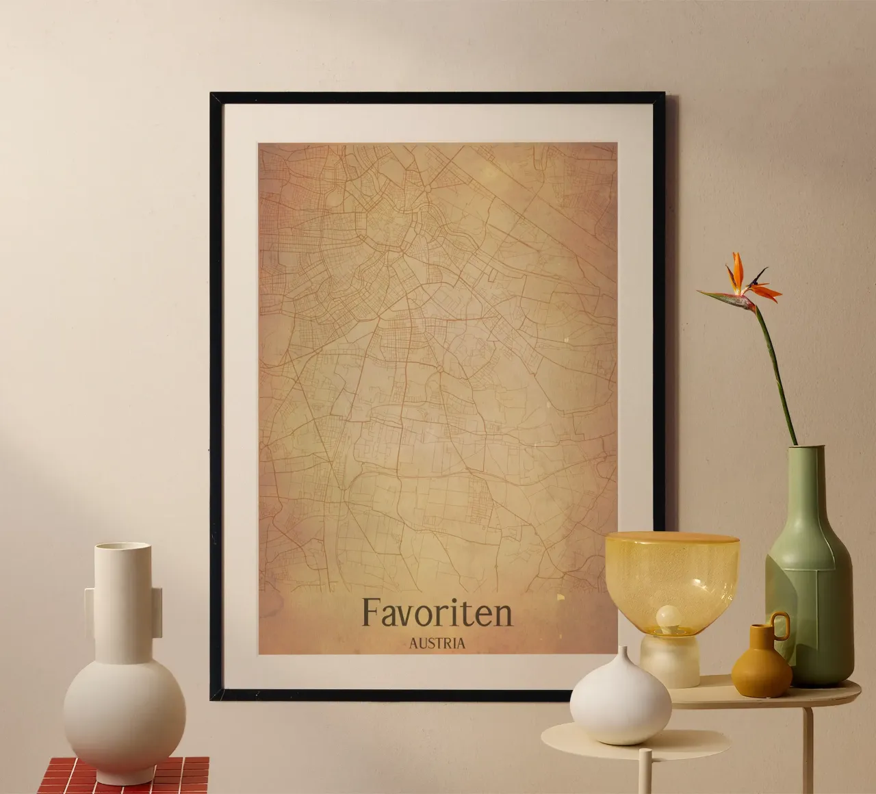 Favoriten AUSTRIA poster da WorldPrint