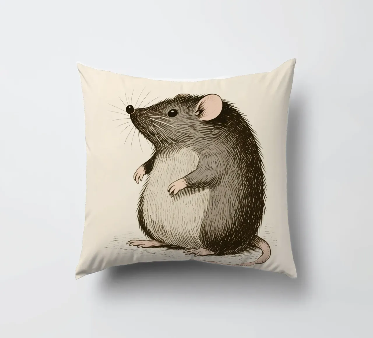 Piccola talpa cuscino da knowledge