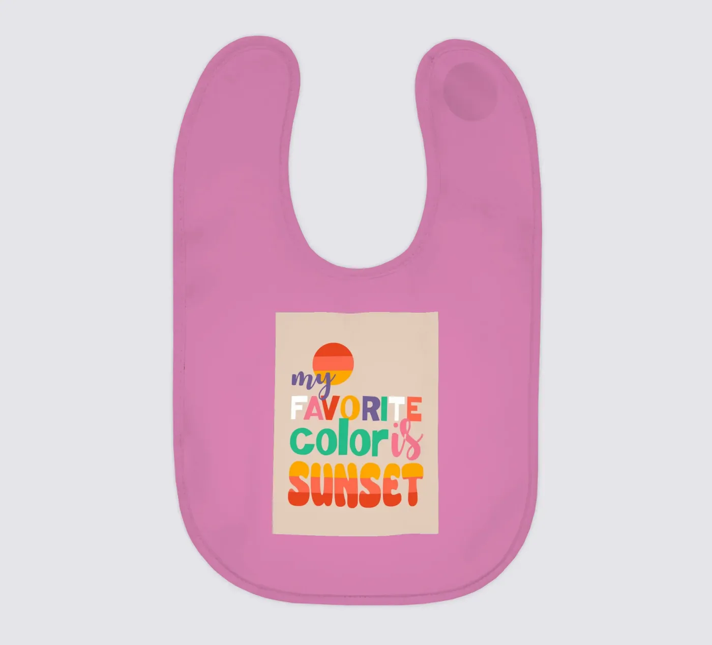 Favorite Sunset bavaglino da susanapaz