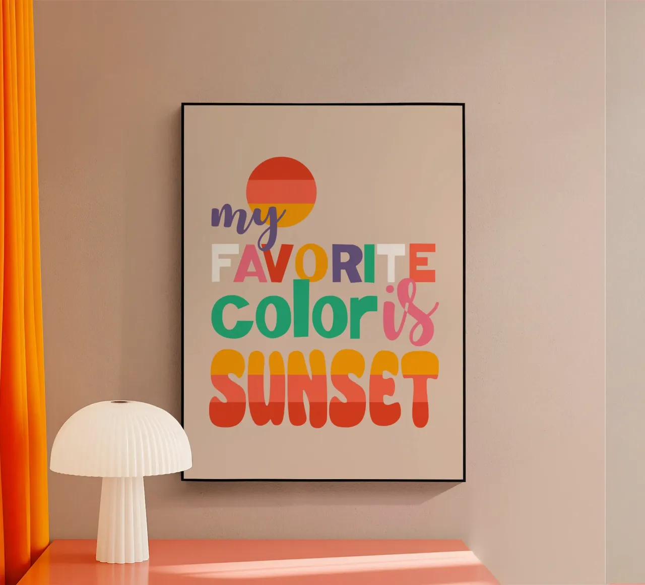 Favorite Sunset plexiglass da susanapaz