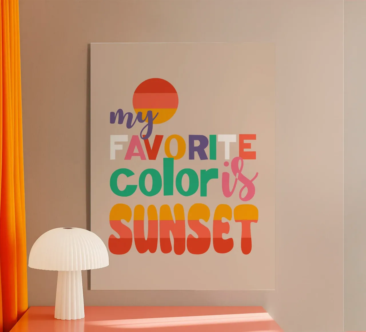 Favorite Sunset plexiglass da susanapaz