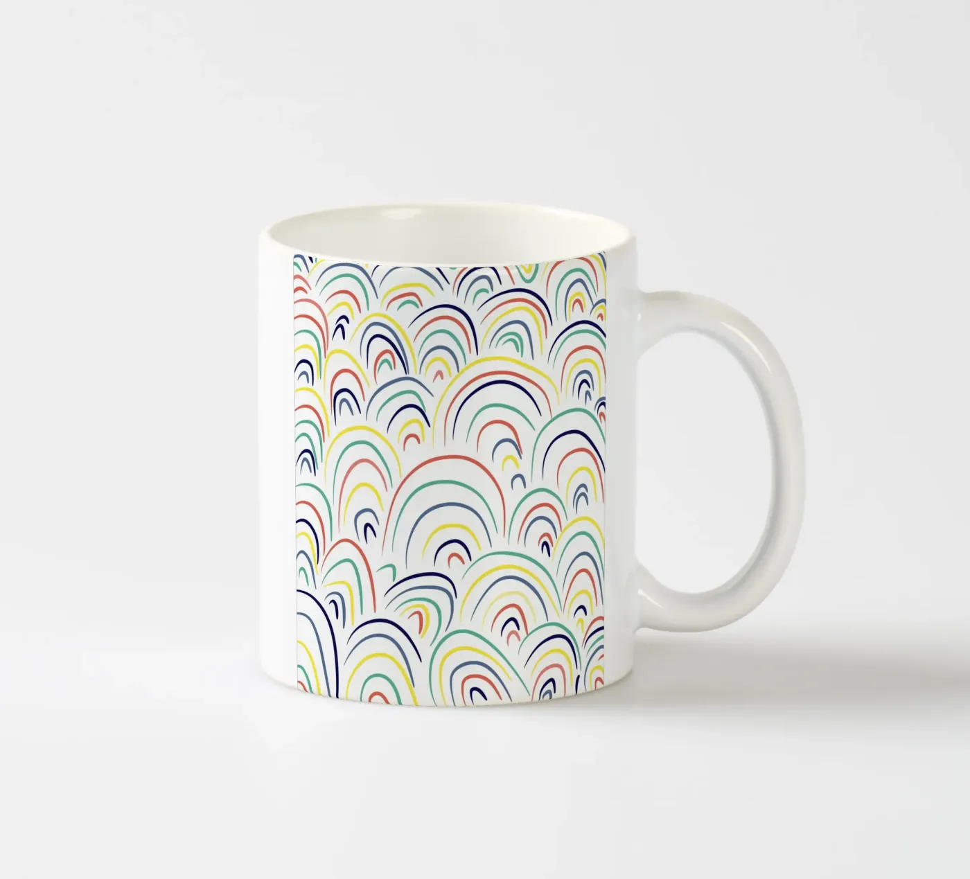 Rainbows ceramic mug by Little Dean