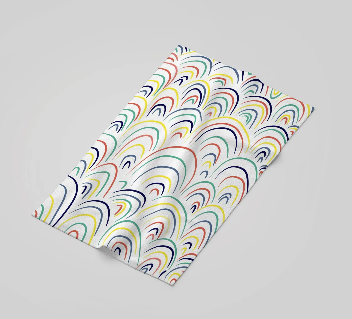 Regenbögen Strandtuch von Little Dean