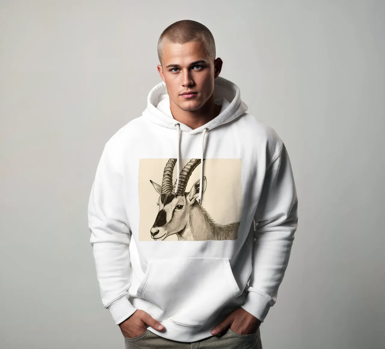 Oryx felpa con cappuccio da knowledge
