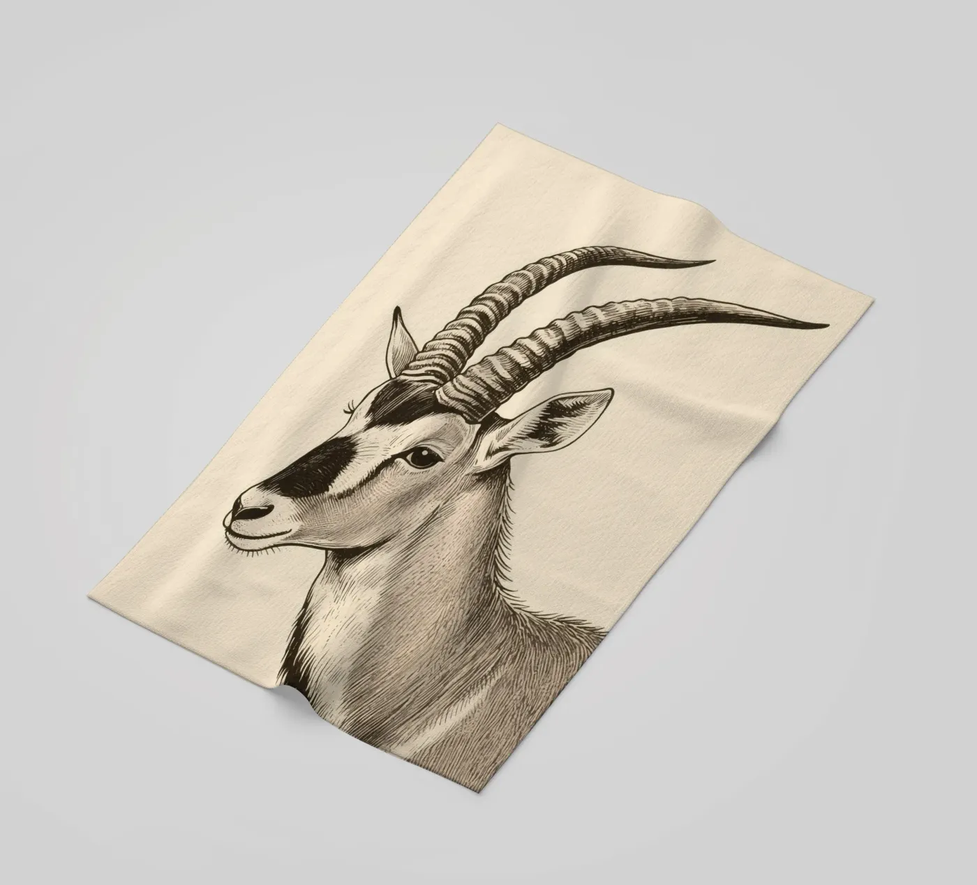 Oryx strandhanddoek van knowledge