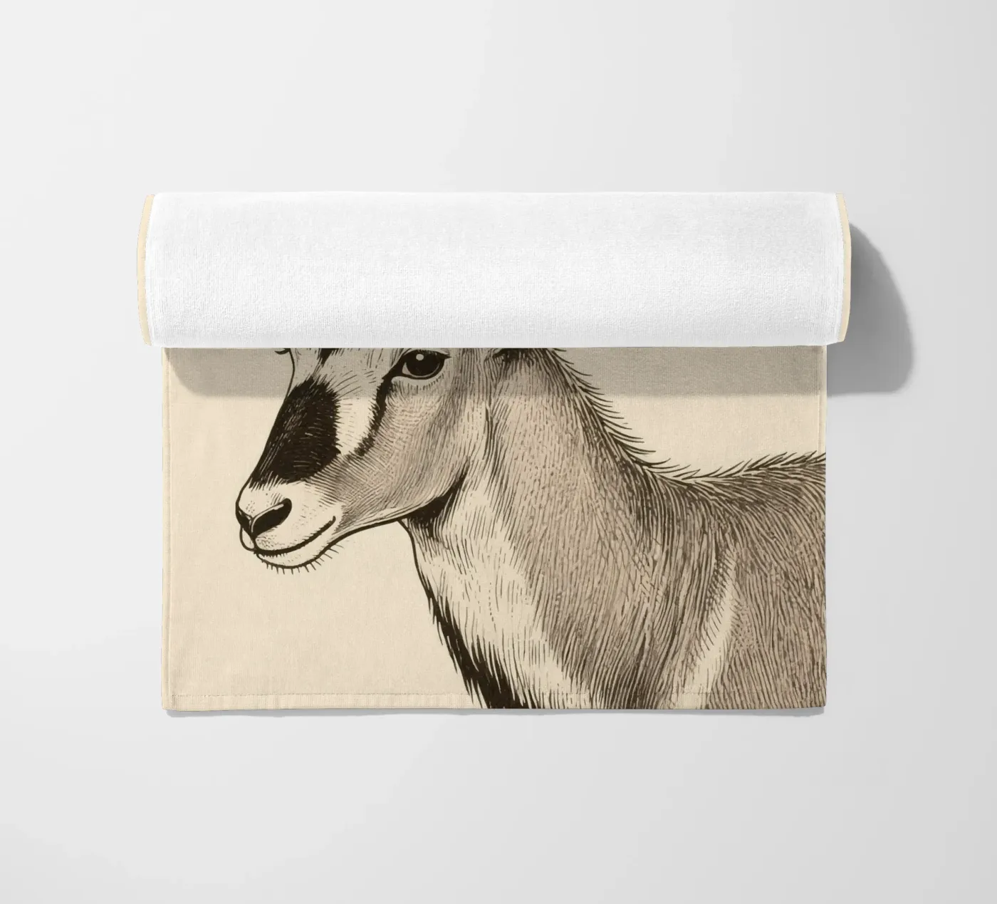 Oryx strandhanddoek van knowledge