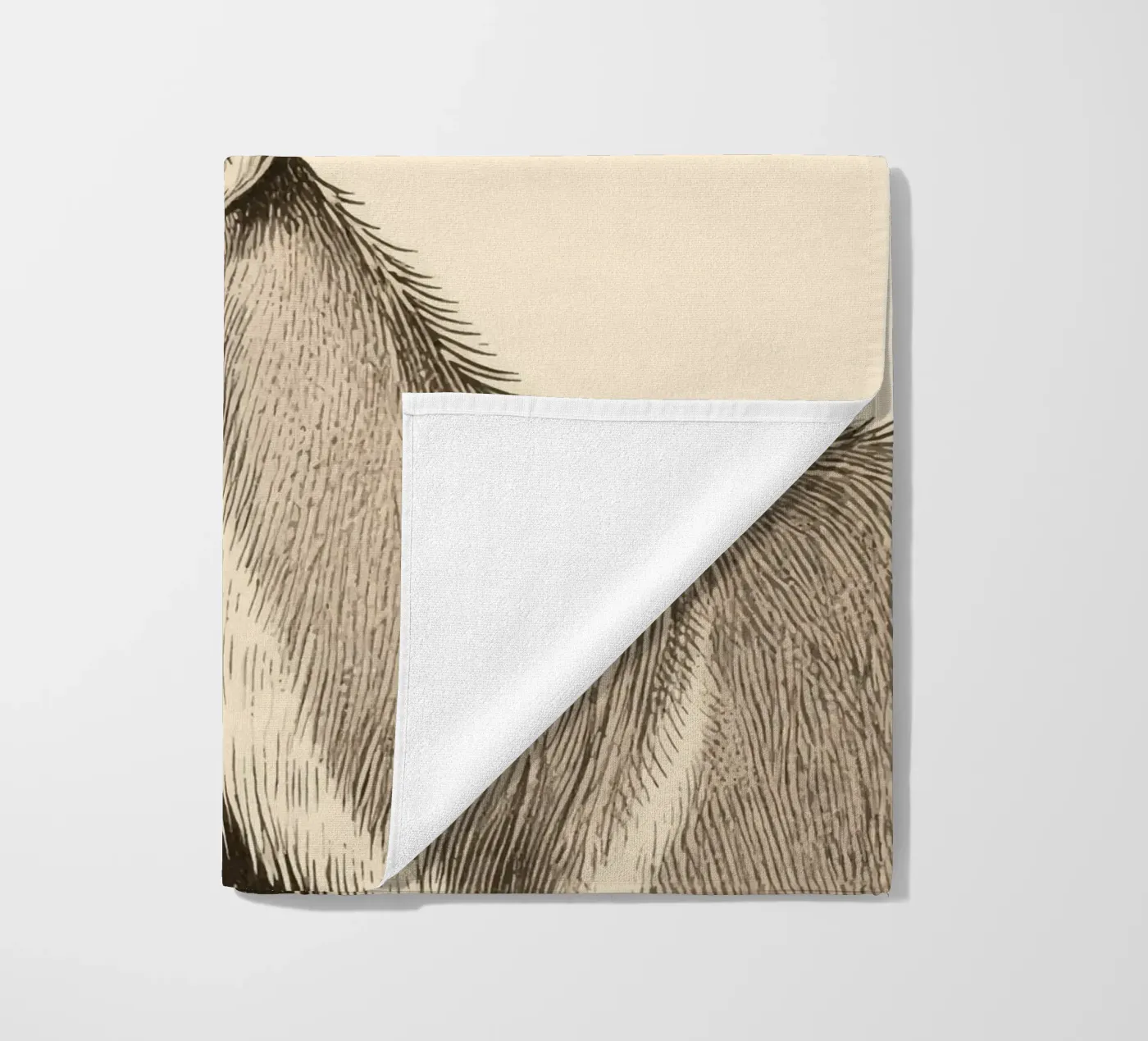 Oryx strandhanddoek van knowledge