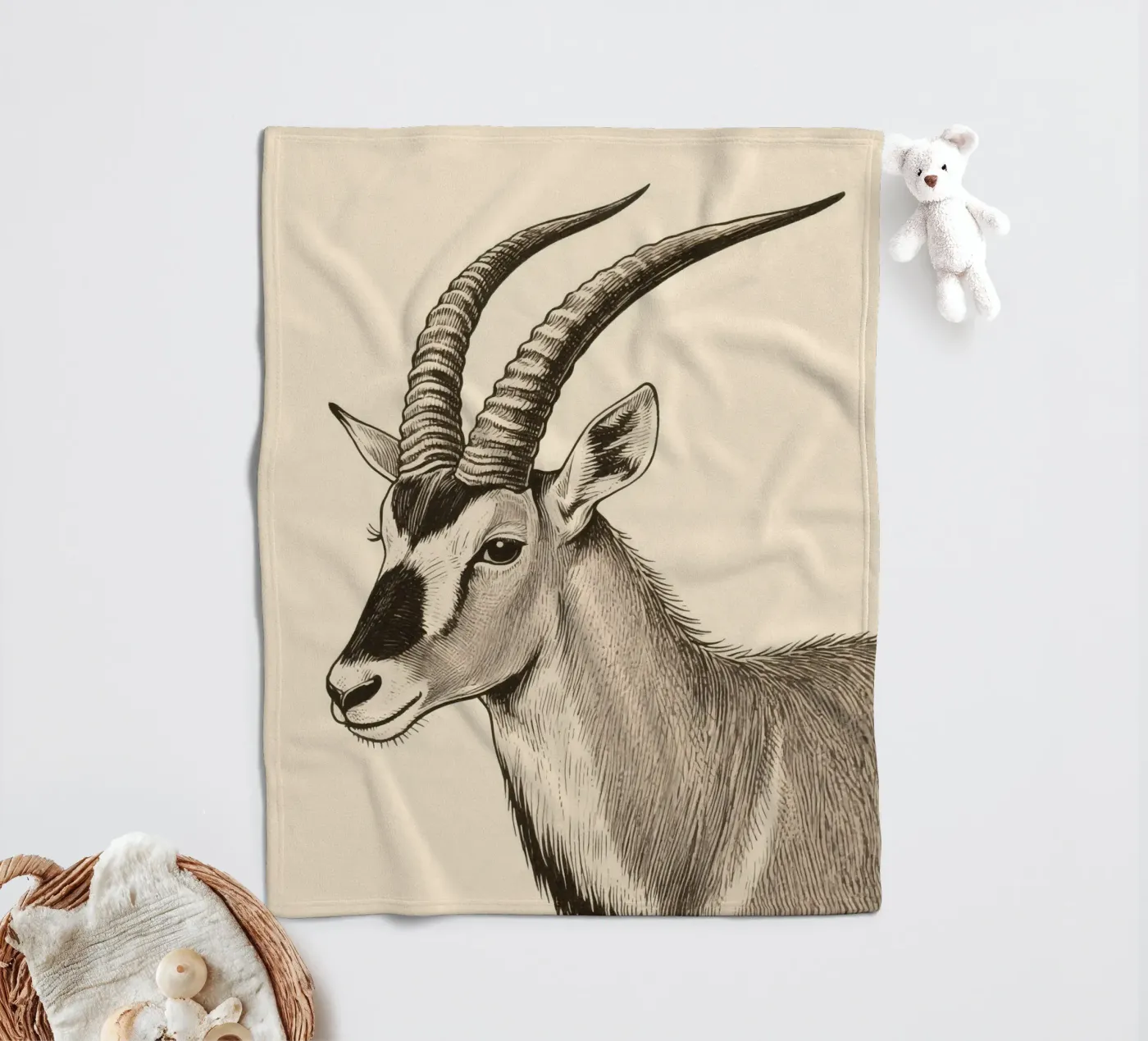 Oryx fleecedeken van knowledge