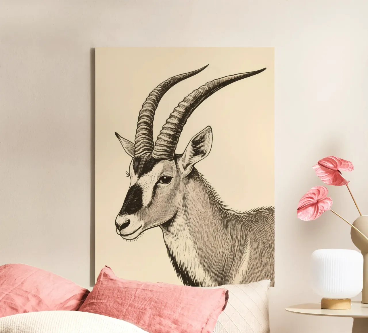 Oryx tela con Cornice a cassetta da knowledge