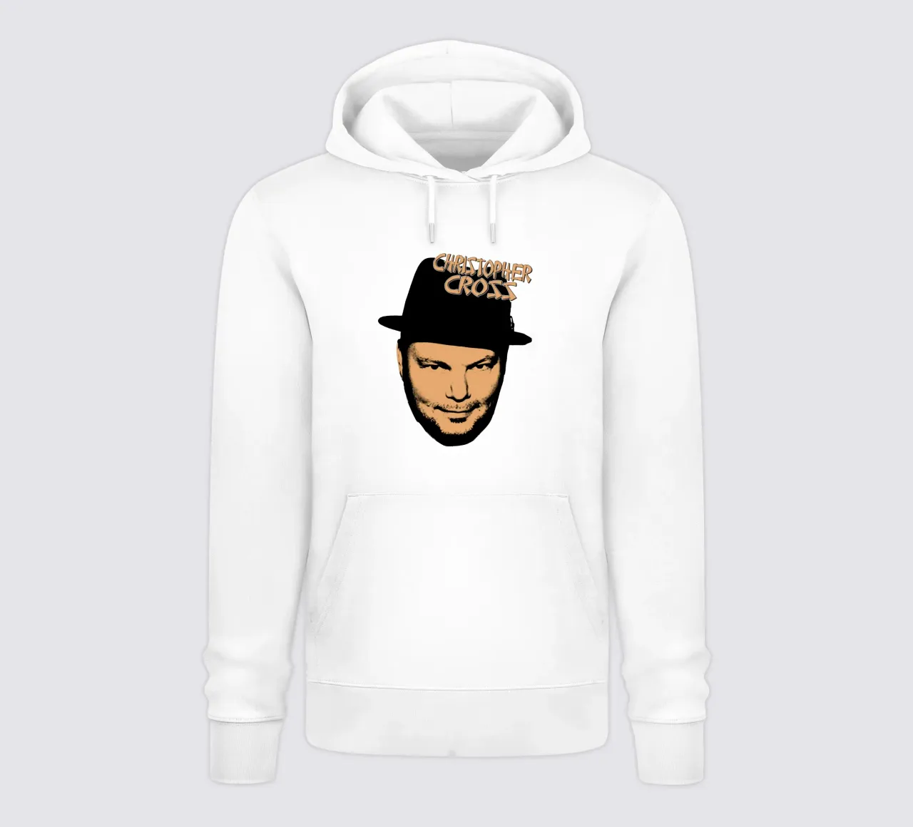 Pop Rock Christopherr Cross felpa con cappuccio da igoshdesigns