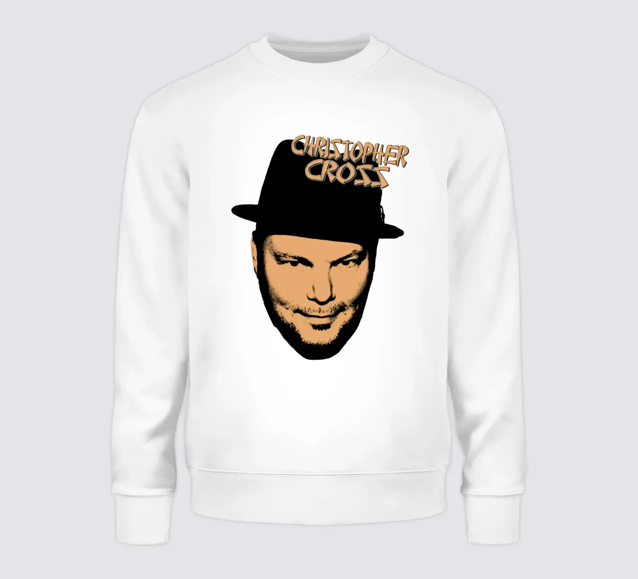 Pop Rock Christopherr Cross felpa da igoshdesigns