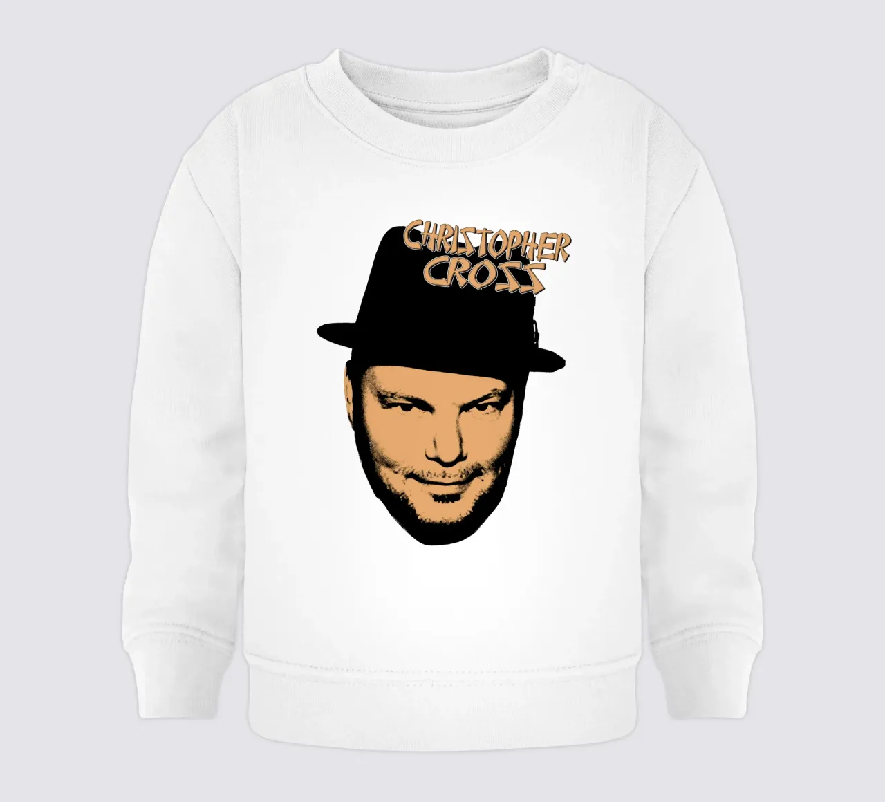 Pop Rock Christopherr Cross felpa neonato da igoshdesigns