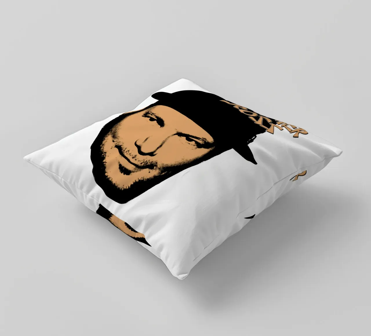 Pop Rock Christopherr Cross cuscino da igoshdesigns