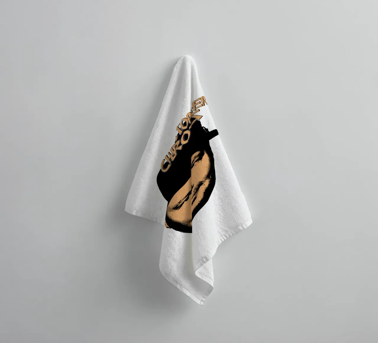 Pop Rock Christopherr Cross asciugamano da bagno da igoshdesigns