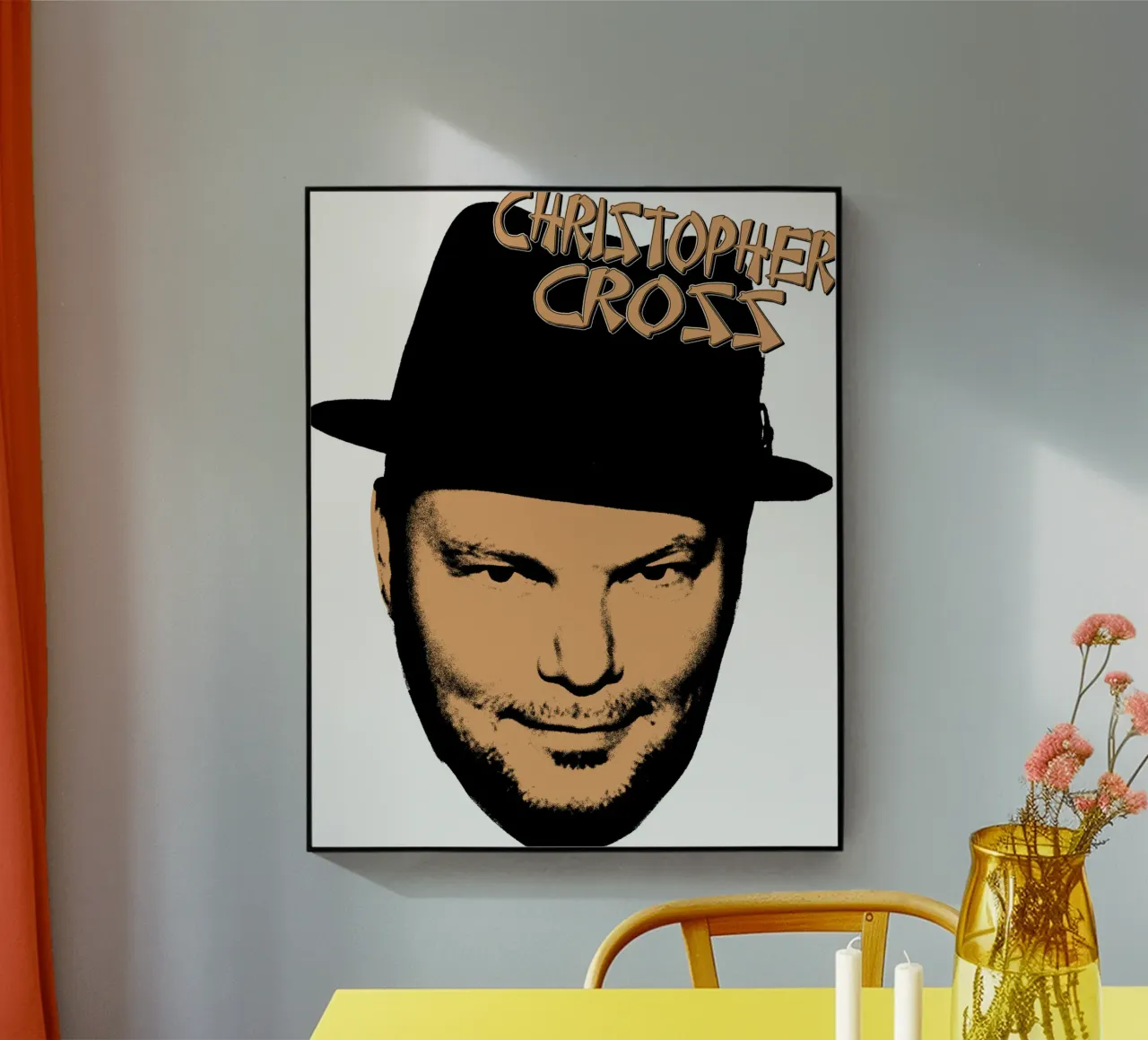 Pop Rock Christopherr Cross plexiglass da igoshdesigns