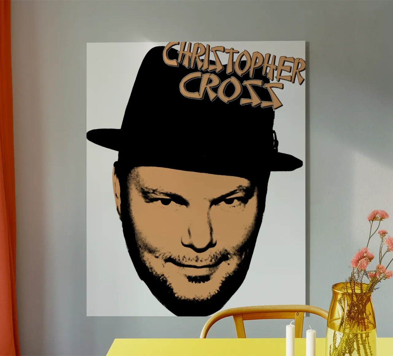Pop Rock Christopherr Cross plexiglass da igoshdesigns