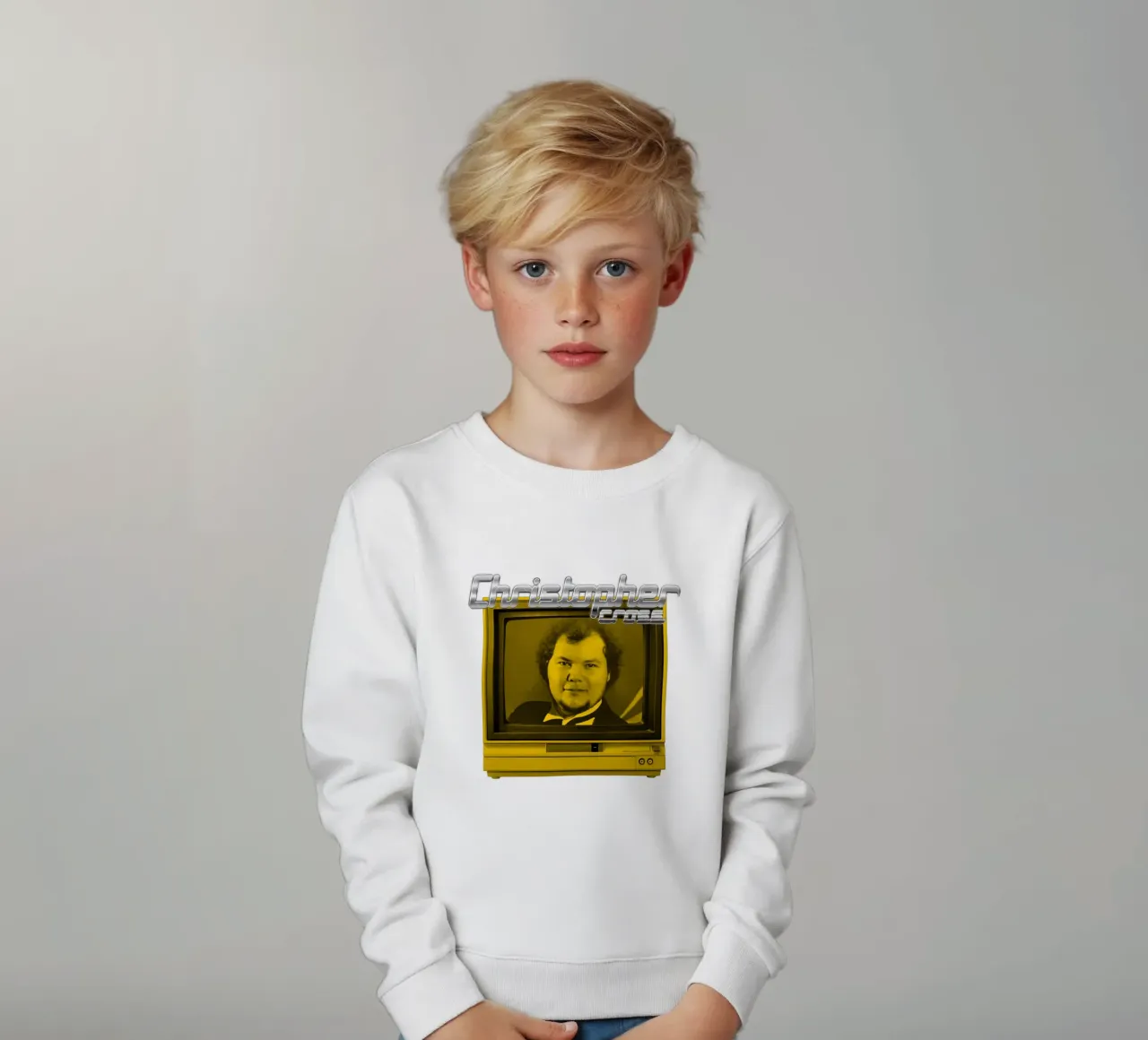 Soft Rock Christopherr Cross felpa bambino da igoshdesigns