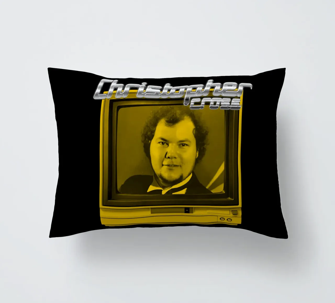 Soft Rock Christopherr Cross cuscino da igoshdesigns