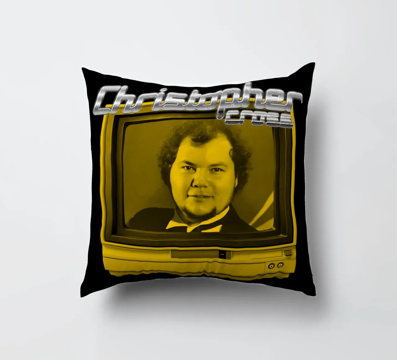Soft Rock Christopherr Cross cuscino da igoshdesigns
