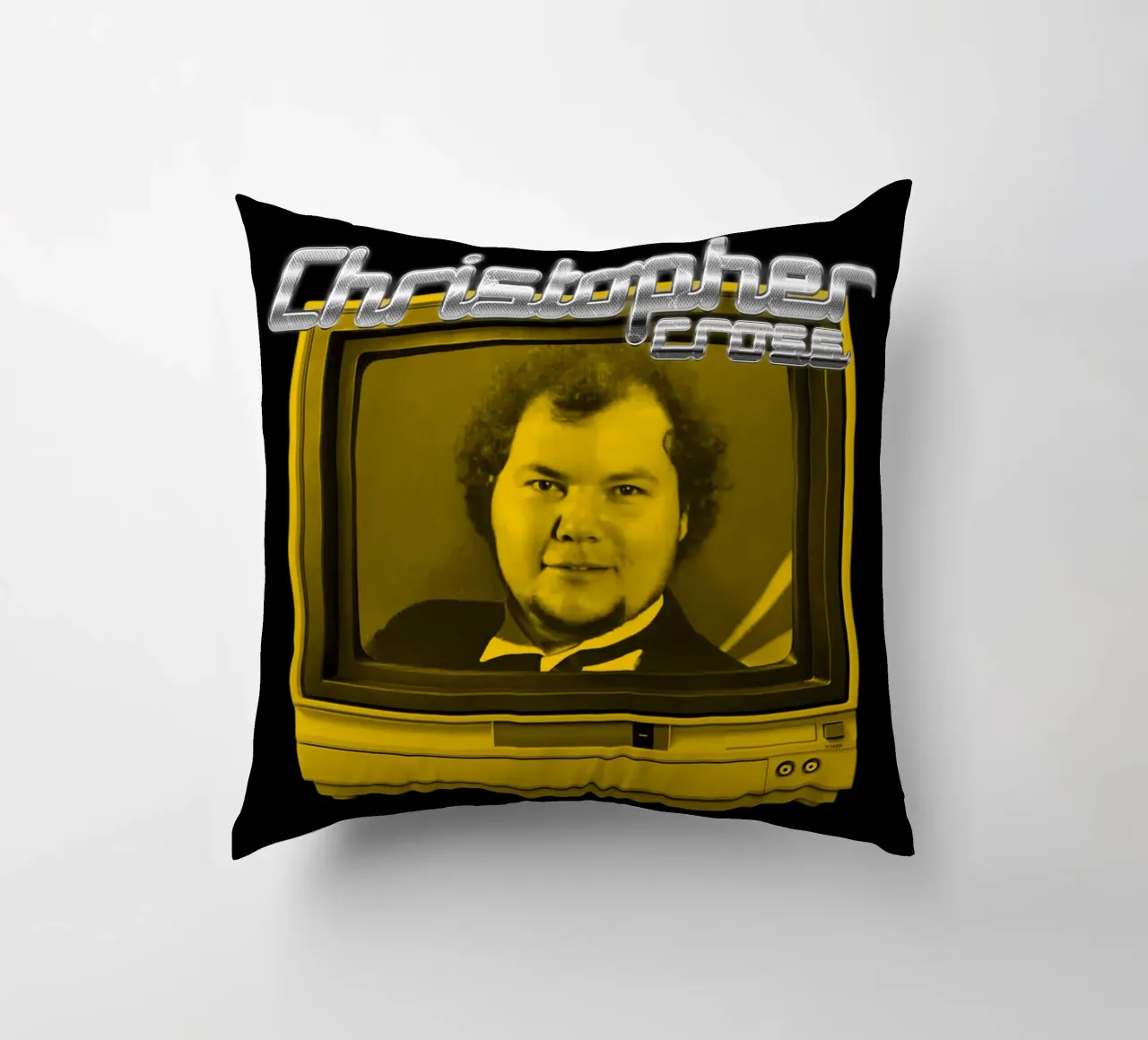 Soft Rock Christopherr Cross cuscino da igoshdesigns