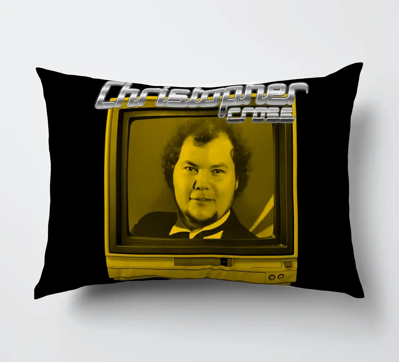 Soft Rock Christopherr Cross cuscino da igoshdesigns