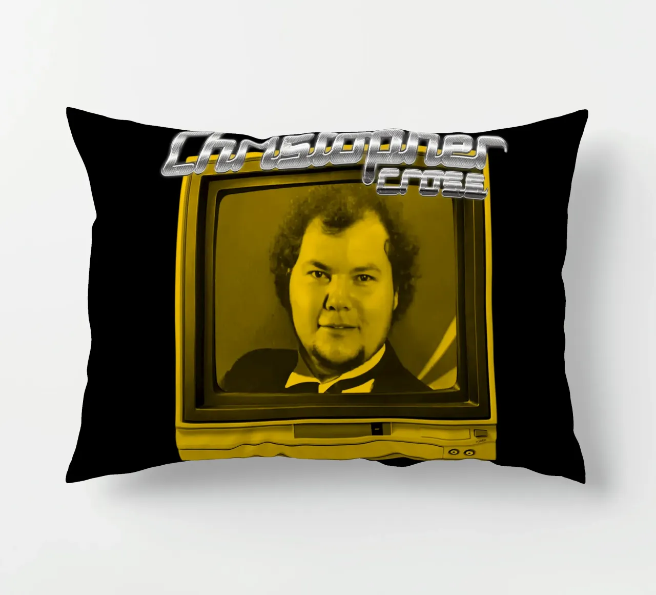 Soft Rock Christopherr Cross cuscino da igoshdesigns