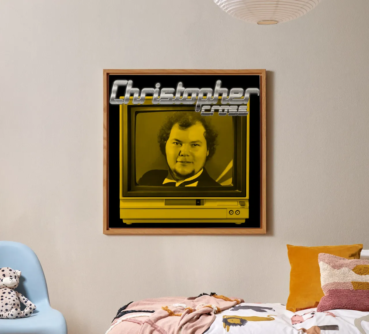 Soft Rock Christopherr Cross alluminio dibond da igoshdesigns