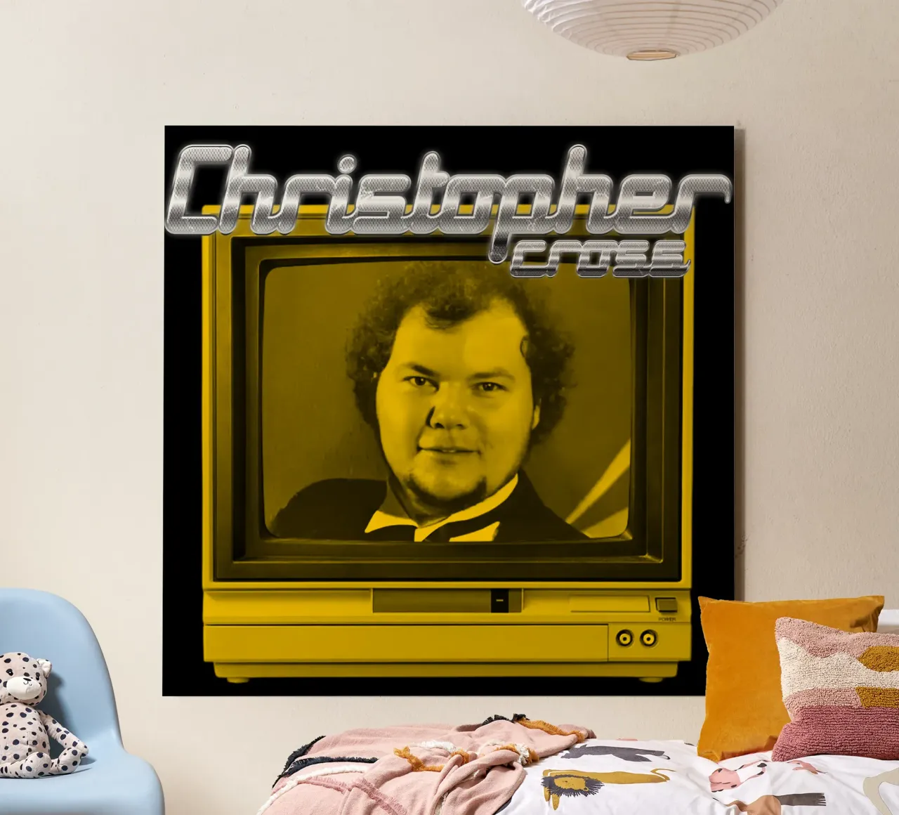 Soft Rock Christopherr Cross alluminio dibond da igoshdesigns