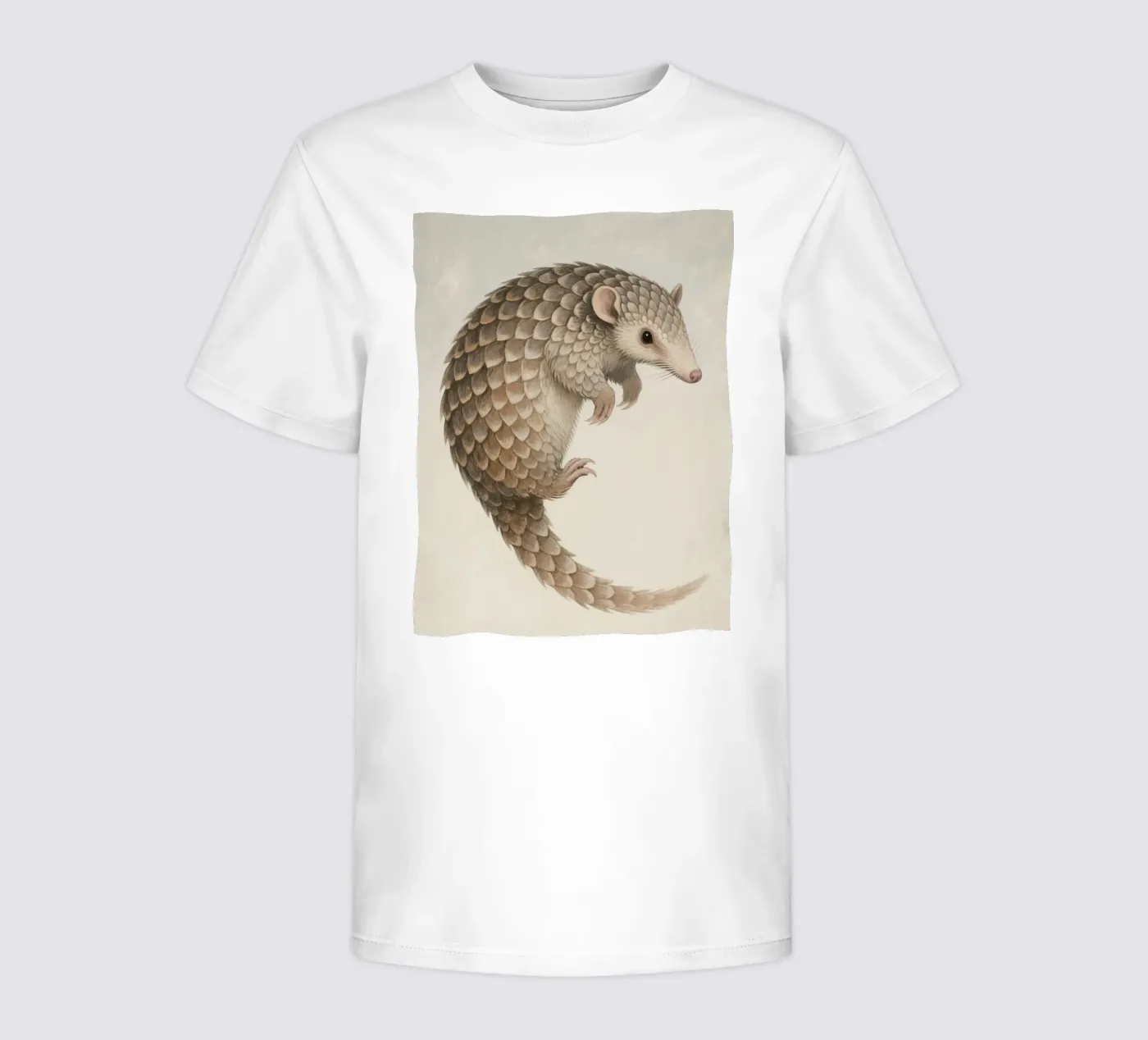 Pangolin t-shirt bambini da knowledge