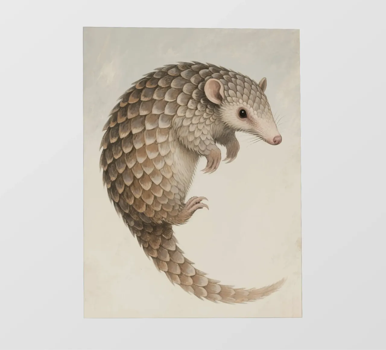 Pangolin pellicola backlit da knowledge